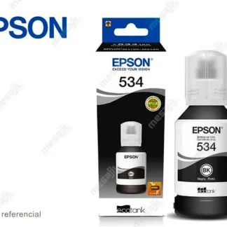 Botella de Tinta Epson T534120 Negro M1100/M1120/M1180/M2140/M2170/M3170/M3180