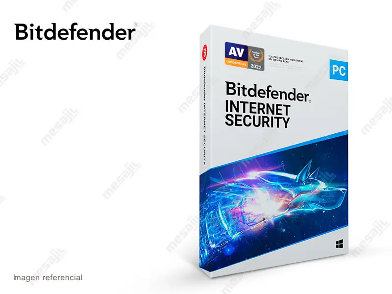Antivirus Bitdefender Internet Security para 3PCs x 12 Meses