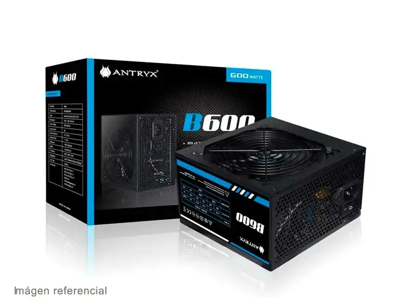 Fuente Antryx B600W V3 ATX 2.3
