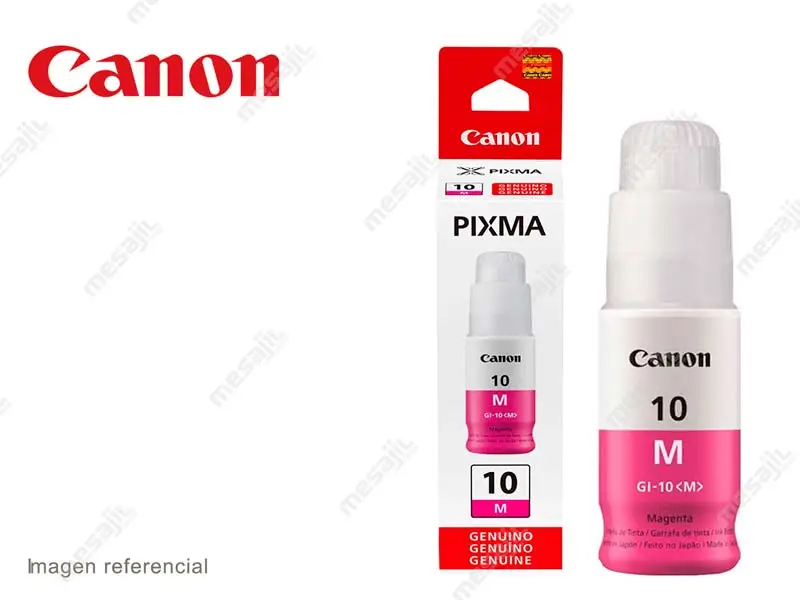 Botella de Tinta Canon GI-10 Magenta G5010/G5011/G6010/G6011