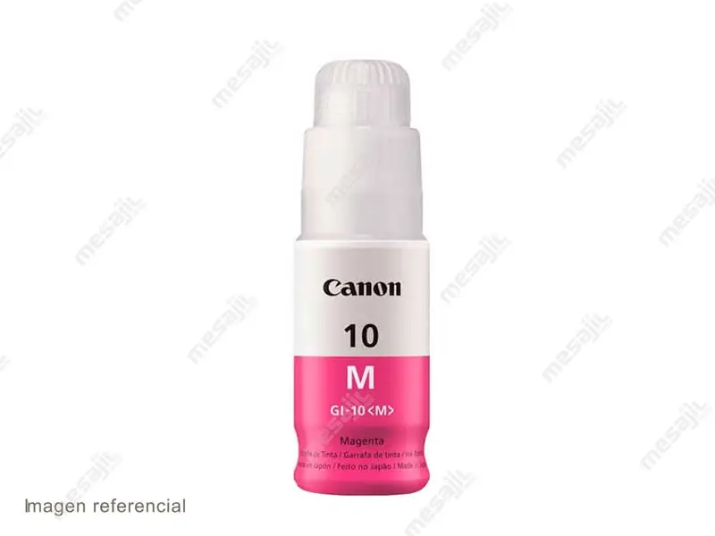 Botella de Tinta Canon GI-10 Magenta G5010/G5011/G6010/G6011 - Imagen 2