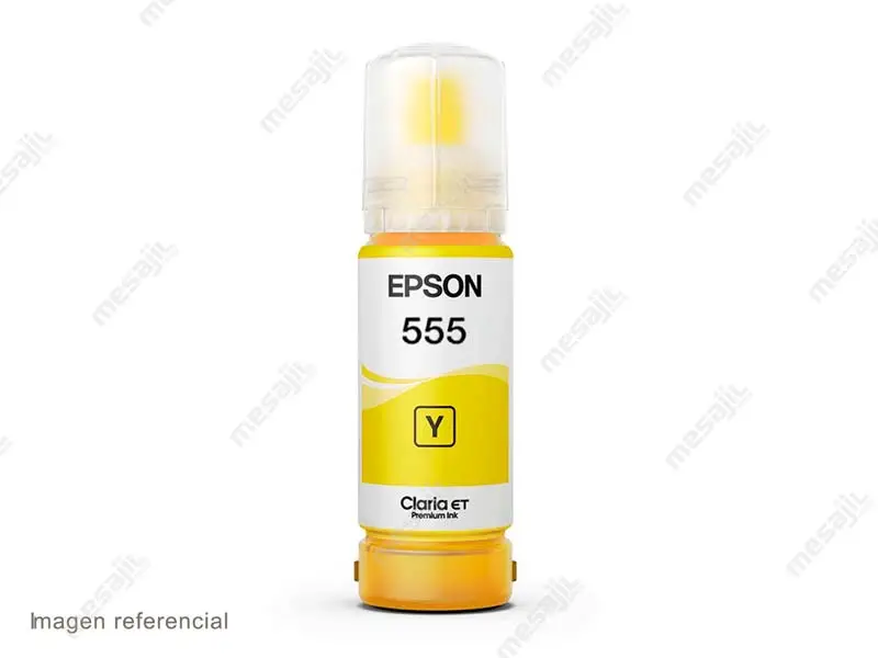 Botella de Tinta Epson T555420 Amarillo L8160/L8180 - Imagen 2