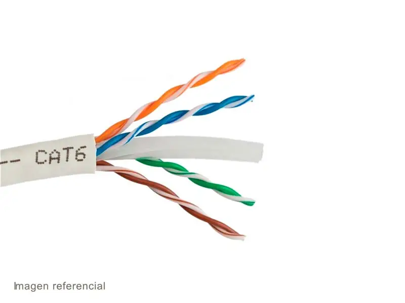 ROLLO DIXON CABLE DE RED CAT.6 9040 4Px24awg LSZH 305m GRIS - Imagen 3
