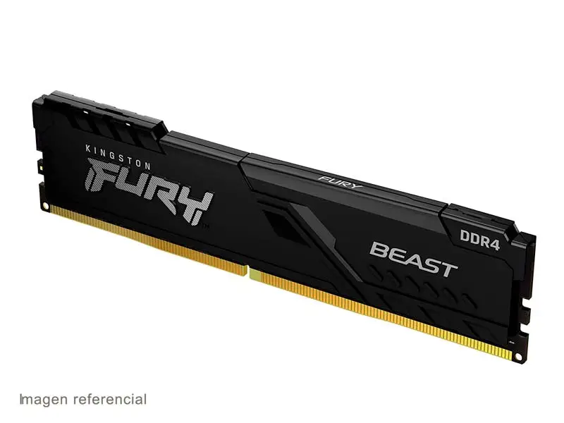 Memoria DDR4 16GB Kingston FURY Beast 3200MHz CL16 1.35V Black - Imagen 2