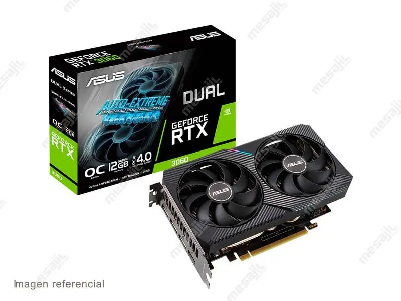Tarjeta Grafica ASUS Dual NVIDIA GeForce RTX 3060 OC 12GB GDDR6 - Imagen 2
