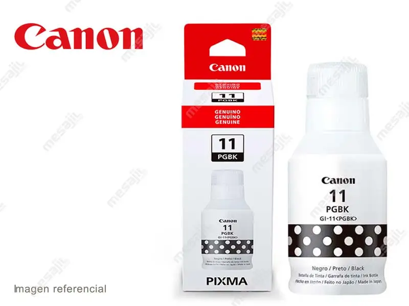 Botella de Tinta Canon GI-11 Black G2160/G3160 135ml
