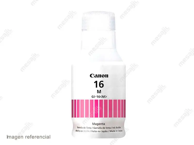 Botella de Tinta Canon GI-16 Magenta GX6010/GX7010 135ml - Imagen 3