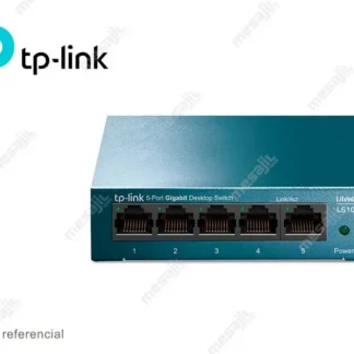 Switch TP-Link 5 Puertos LS105G Gigabit 10/100/1000 Mbps. Metal