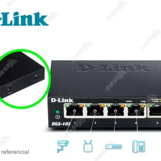 Switch D-Link DGS-105 5 Puertos Gigabit 10/100/1000 Mbps