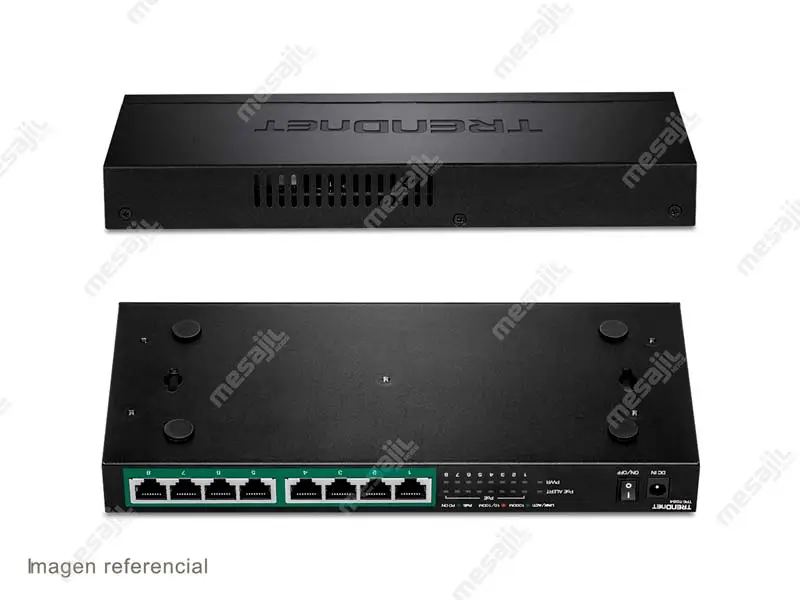 Switch TRENDnet TPE-TG84 8 Puertos Gigabit PoE+ (120W) - Imagen 2