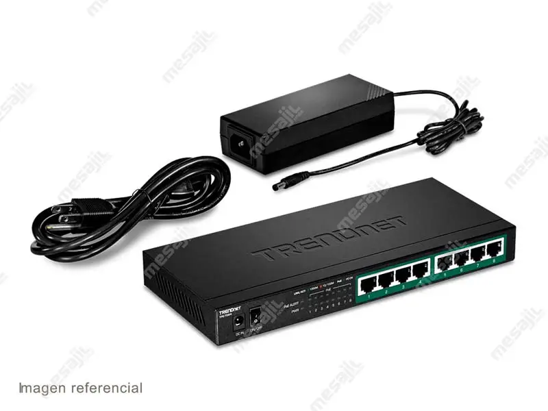 Switch TRENDnet TPE-TG84 8 Puertos Gigabit PoE+ (120W) - Imagen 3