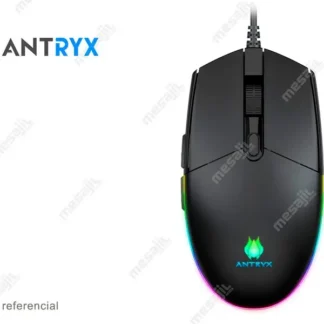 Mouse Gaming Antryx Chrome Storm M640 V2 RGB DPI 4200