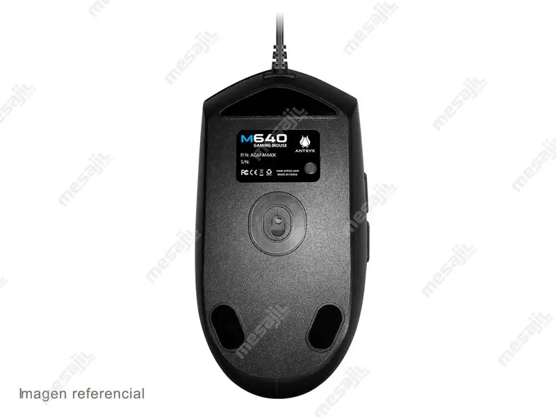 Mouse Gaming Antryx Chrome Storm M640 V2 RGB DPI 4200 - Imagen 3