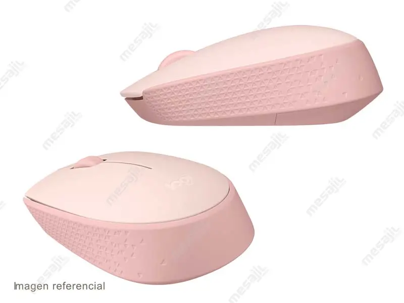 Mouse Logitech M170 Wireless Rose - Imagen 2