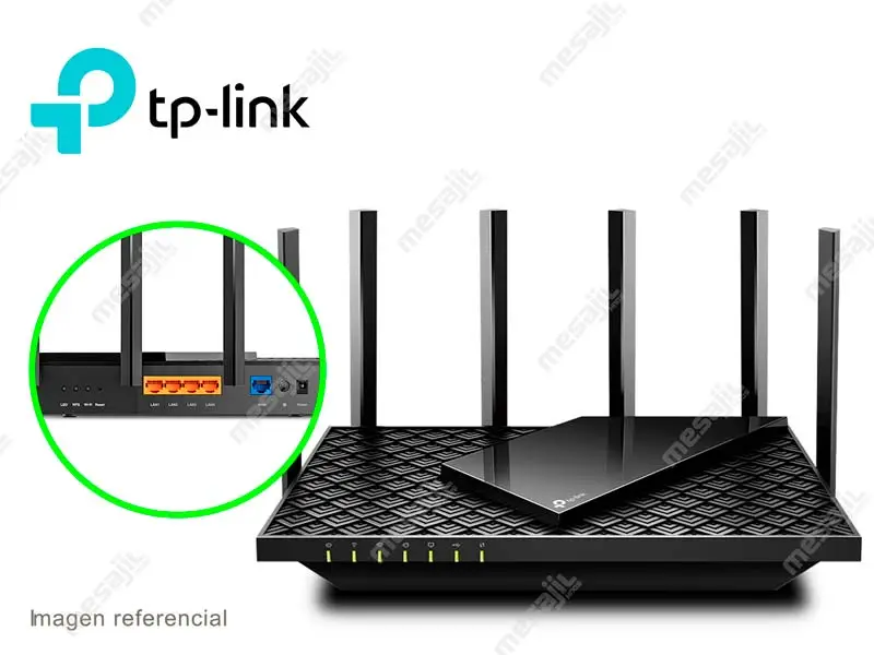 Router TP-Link Archer AX72 AX5400 2Band 6antenas