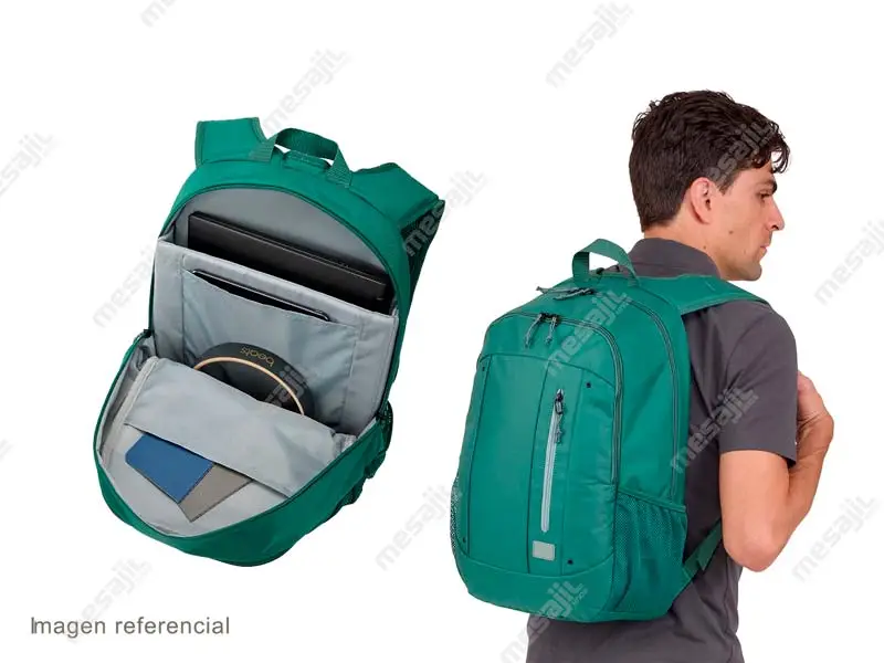 Mochilas 15.6 Case Logic Jaunt Verde - Imagen 3