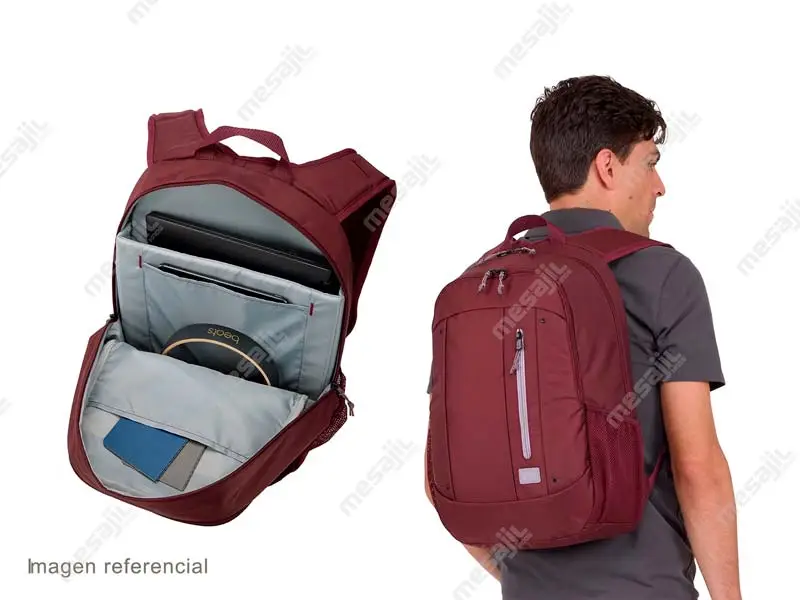 Mochila 15.6 Case Logic Jaunt Vino - Imagen 3