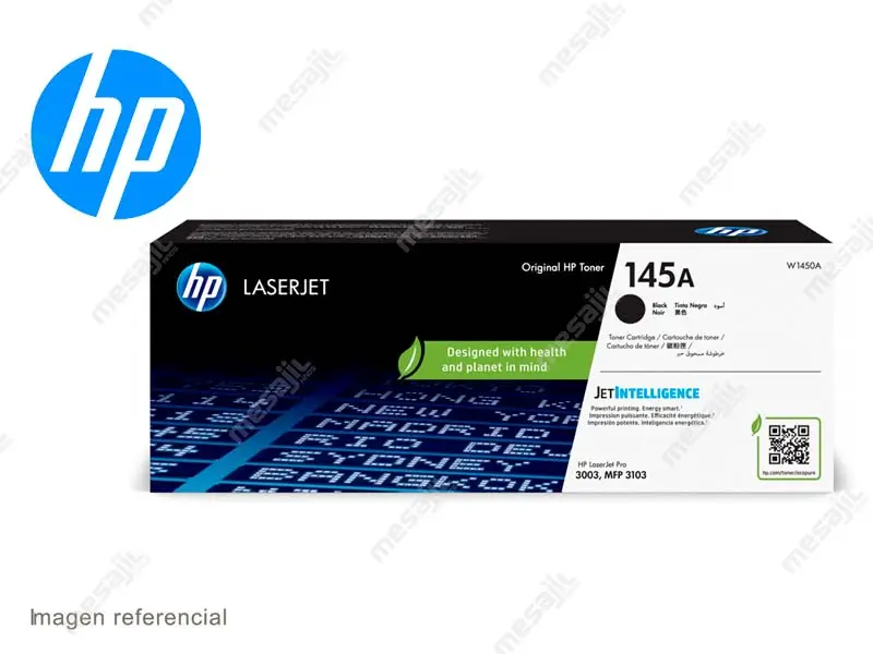 Toner HP 145A W1450A Negro 3103 1700 pag