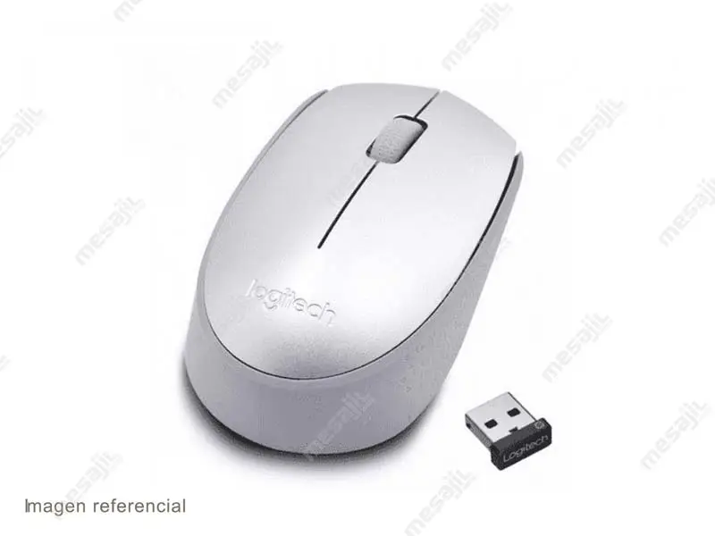 Mouse Logitech M170 Wireless White - Imagen 3