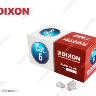 CONECTOR DE RED DIXON Plug RJ-45 CAT-6