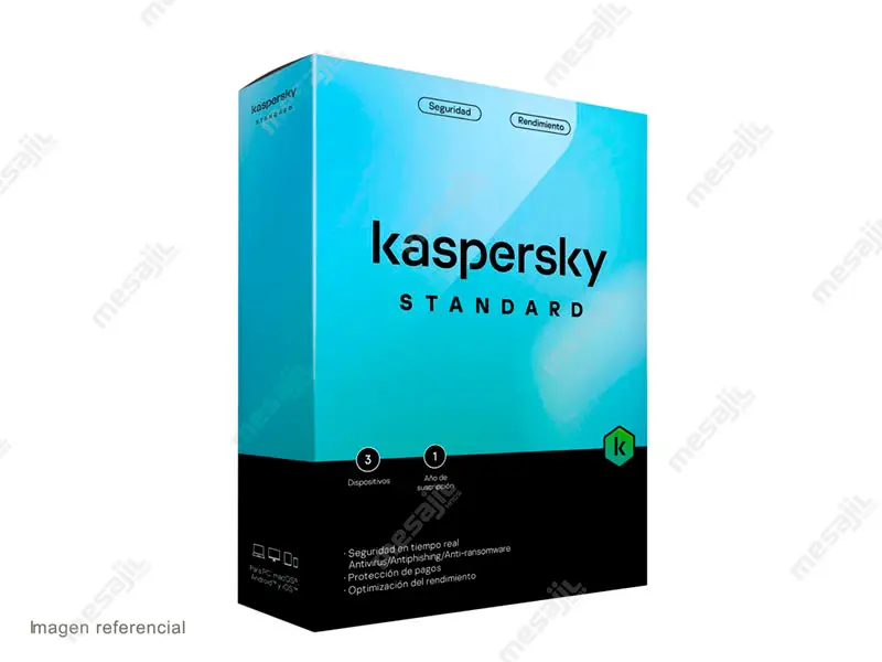 Antivirus Kaspersky Standar 3PC 1 AÑO - Imagen 2