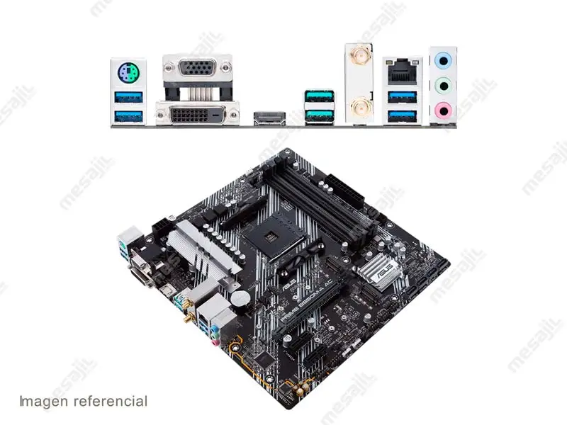 Placa ASUS Prime B550M-A AC AMD AM4 DDR4 HDMI USB 3.2 M.2 - Imagen 3