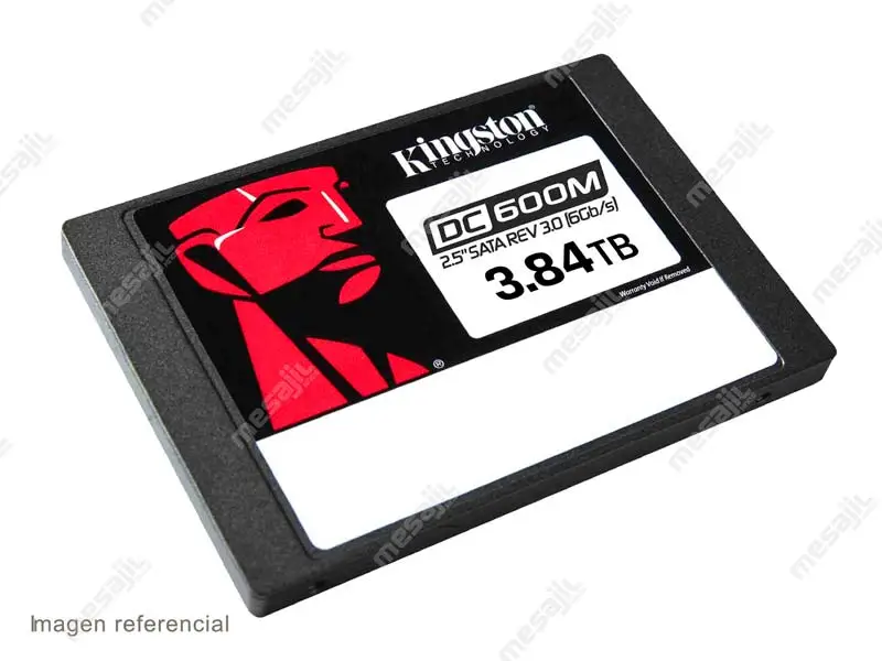 Unidad SSD Interno de 3840GB Kingston DC600M 2.5″ 6Gb/s, NAND 3D - Imagen 3