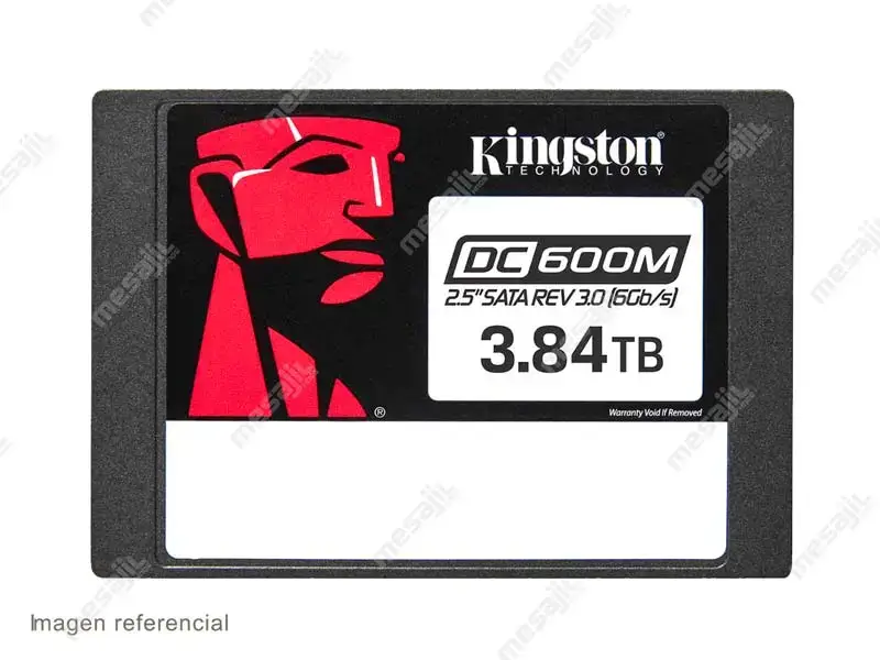 Unidad SSD Interno de 3840GB Kingston DC600M 2.5″ 6Gb/s, NAND 3D - Imagen 2