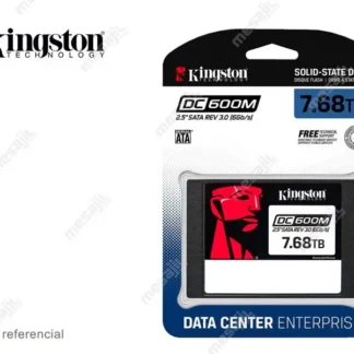 Unidad SSD Interno de 7680GB Kingston DC600M 2.5″ 6Gb/s, NAND 3D