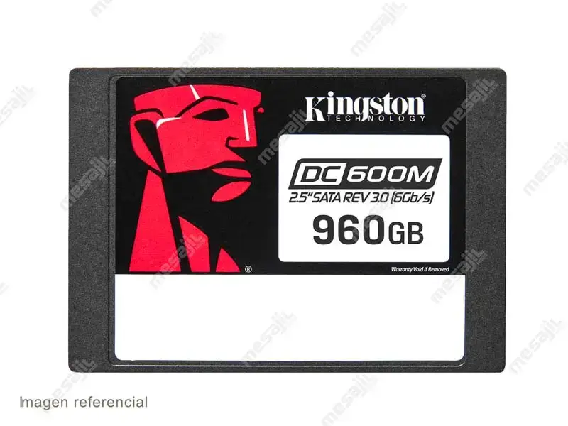 Unidad SSD Interno de 960GB Kingston DC600M 2.5″ 6Gb/s, NAND 3D - Imagen 2