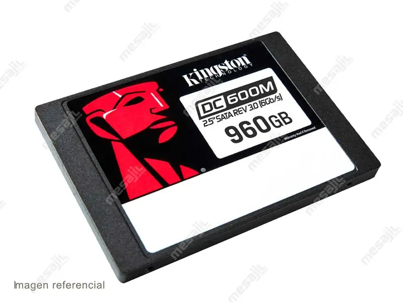 Unidad SSD Interno de 960GB Kingston DC600M 2.5″ 6Gb/s, NAND 3D - Imagen 3
