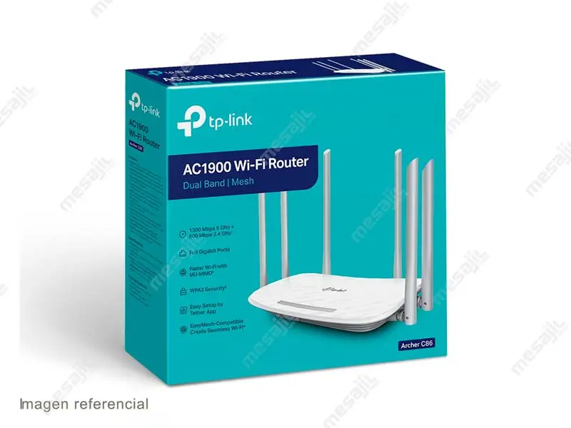 Router TP-Link Archer C86 AC1900 DualBand WiFi - Imagen 3