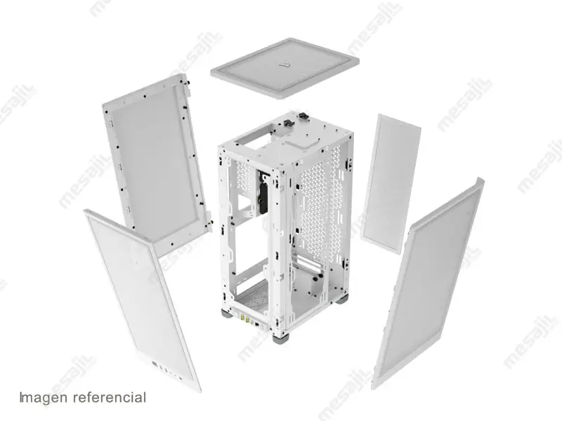 Case Corsair Mini ITX Airflow 2000D White (CC-9011245-WW) - Imagen 3
