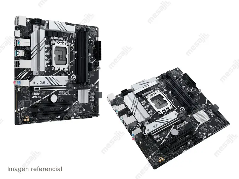 Placa ASUS Prime B760M-A Intel LGA1700 DDR5/HDMI/DP Aura Sync/Dual M.2 - Imagen 3