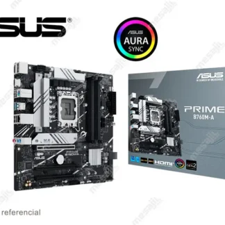 Placa ASUS Prime B760M-A Intel LGA1700 DDR5/HDMI/DP Aura Sync/Dual M.2