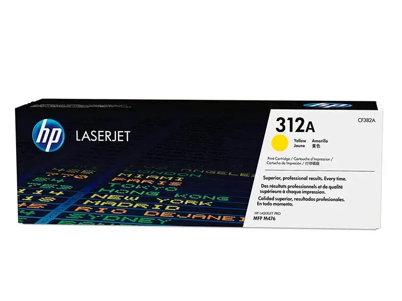 Toner HP 312A CF382A Amarillo M476dw 2700 pag