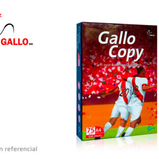 PAPEL BOND A-4 75 GRS. GALLOCOPY MILL.