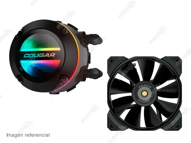 Cooler CPU Cougar 360 ARGB POSEIDON ELITE Refrigeracion Liquida Negro - Imagen 2