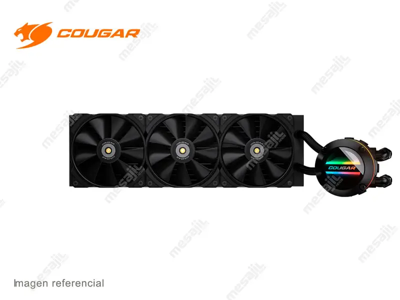 Cooler CPU Cougar 360 ARGB POSEIDON ELITE Refrigeracion Liquida Negro