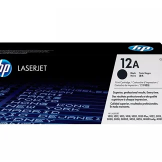 Toner HP 12A Q2612A Negro 1010 1015 3015 1020 1022 2000 pag
