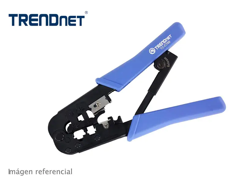 Alicate Punchador TRENDnet TC-CT68 Professional RJ11/RJ45