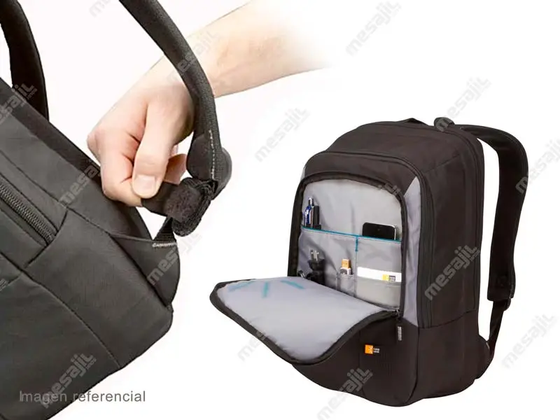 Mochilas 15.6 – 17 Case Logic Black/Gray - Imagen 3