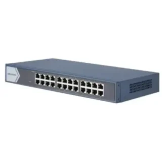 DS-3E0524-E(B) Switch Gigabit 24 puertos NO ADMINISTRADO montaje en escritorio