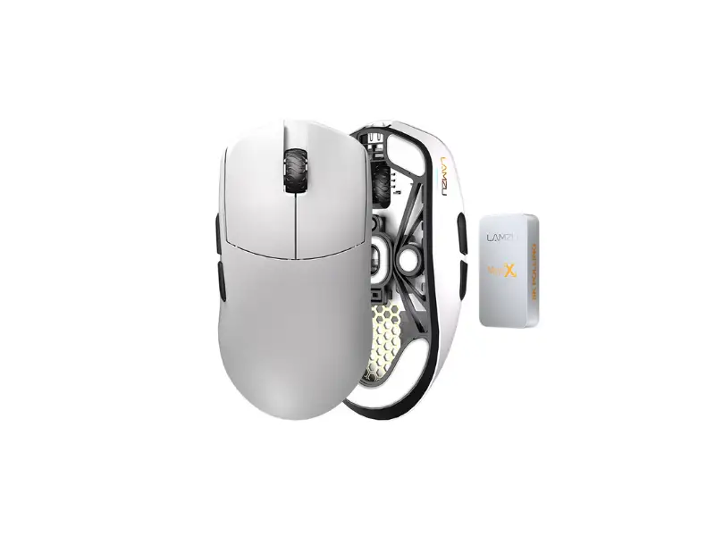 MOUSE GAMER LAMZU INCA SUPERLIGERO 8K 47GR