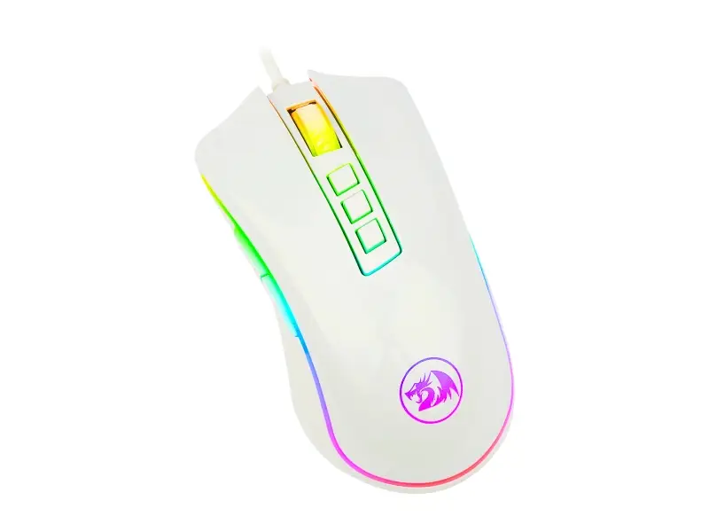 Mouse Gaming Redragon COBRA M711 WHITE RGB - Imagen 3