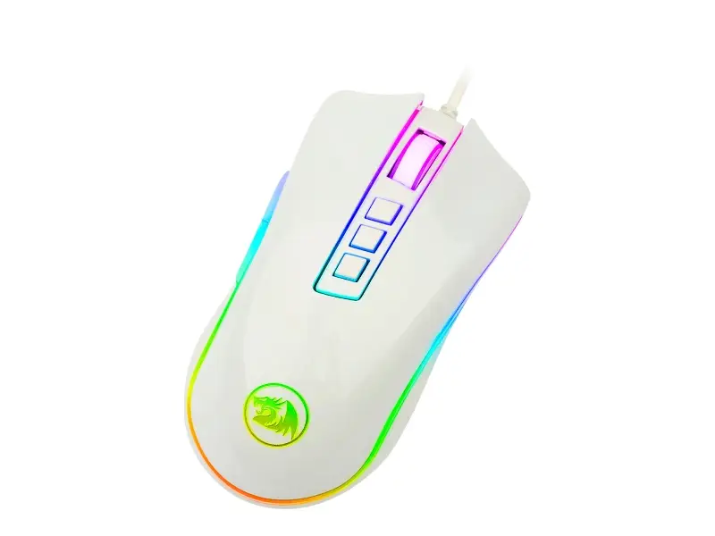 Mouse Gaming Redragon COBRA M711 WHITE RGB - Imagen 2