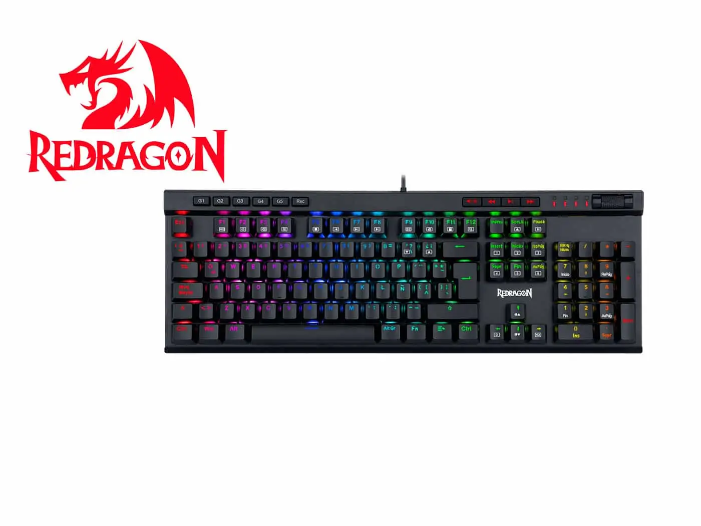 K580RGB-PRO TECLADO REDRAGON VATA PRO, SPANISH