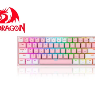 Teclado Redragon Fizz Pro Wireless Spanish K616-rgb-pw Pink