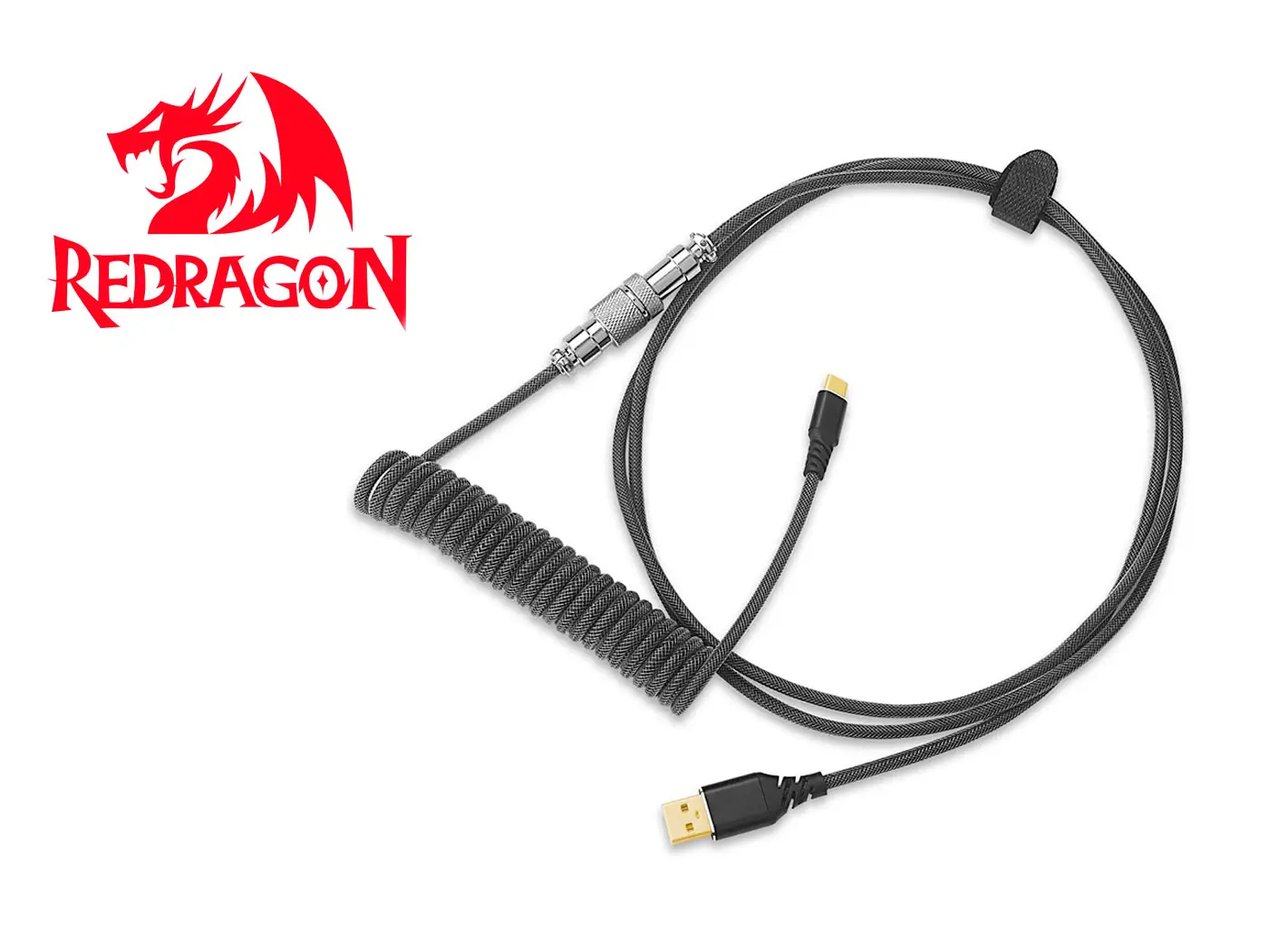 Cable Redragon Coiled A115B BLACK