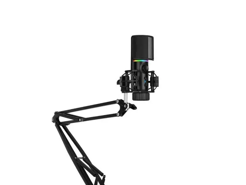 Micrófono Gamer Streamplify MIC-48-RGB-MA-BK Soporte de Brazo - Imagen 3